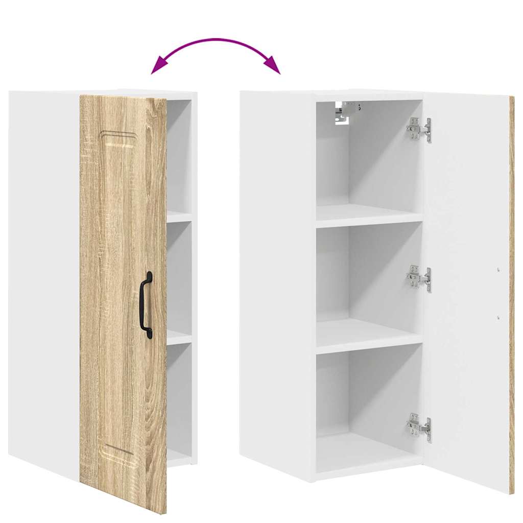 Küchenhängeschrank Sonoma-Eiche 30 x 31 x 80 cm Holzwerkstoff